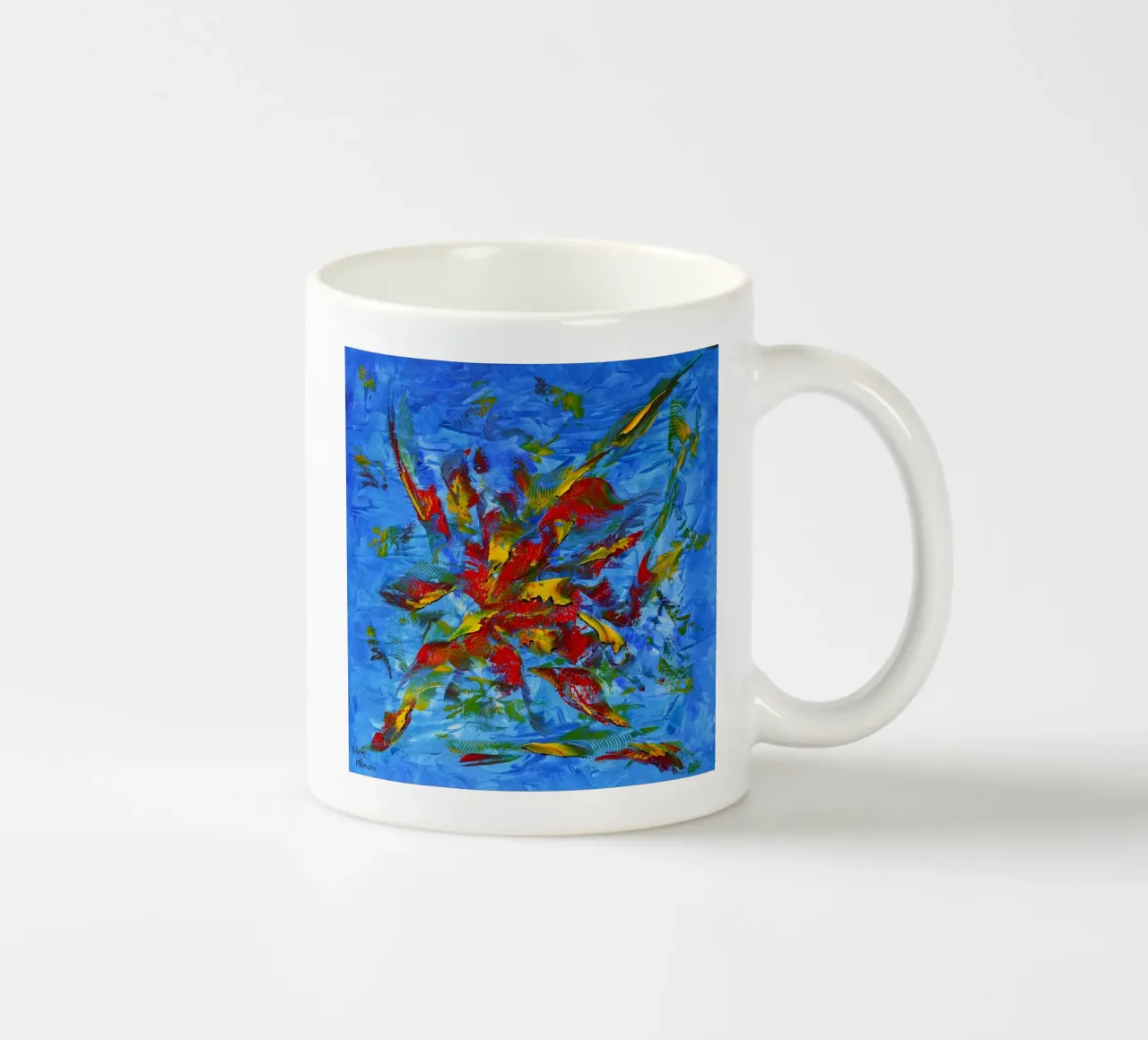 LA VITA È UN GIOCO. tazza in ceramica da Little treasures for your home