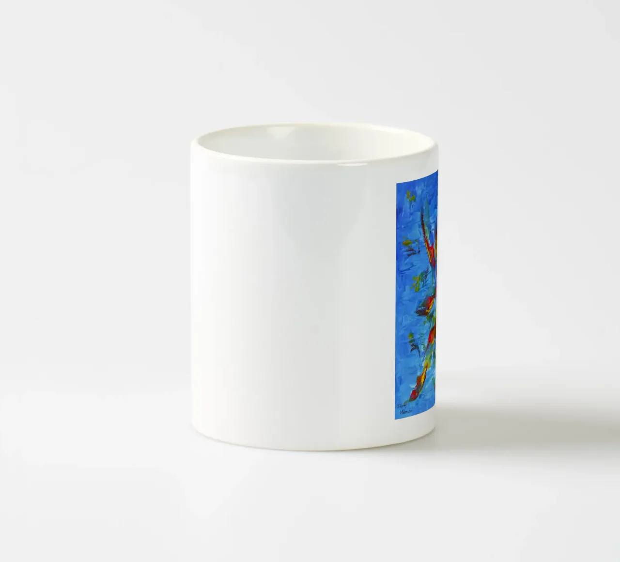 LA VITA È UN GIOCO. tazza in ceramica da Little treasures for your home