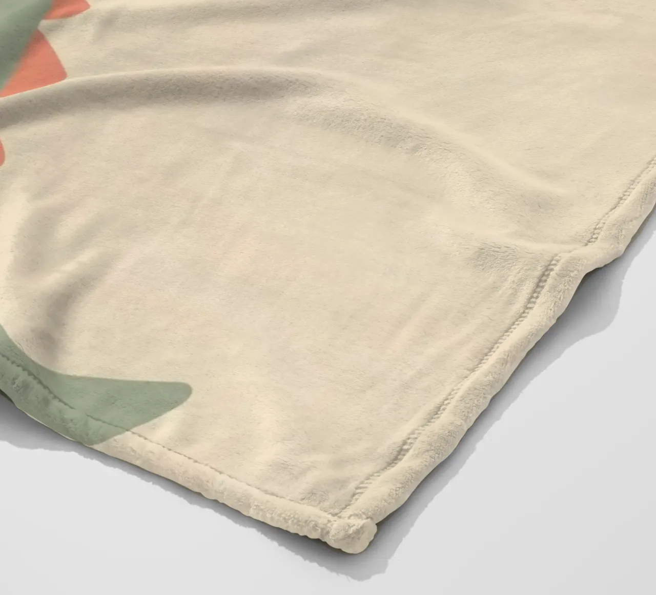 Illustrazione di un simpatico dinosauro e di un arcobaleno coperta in pile da DesignDoodle