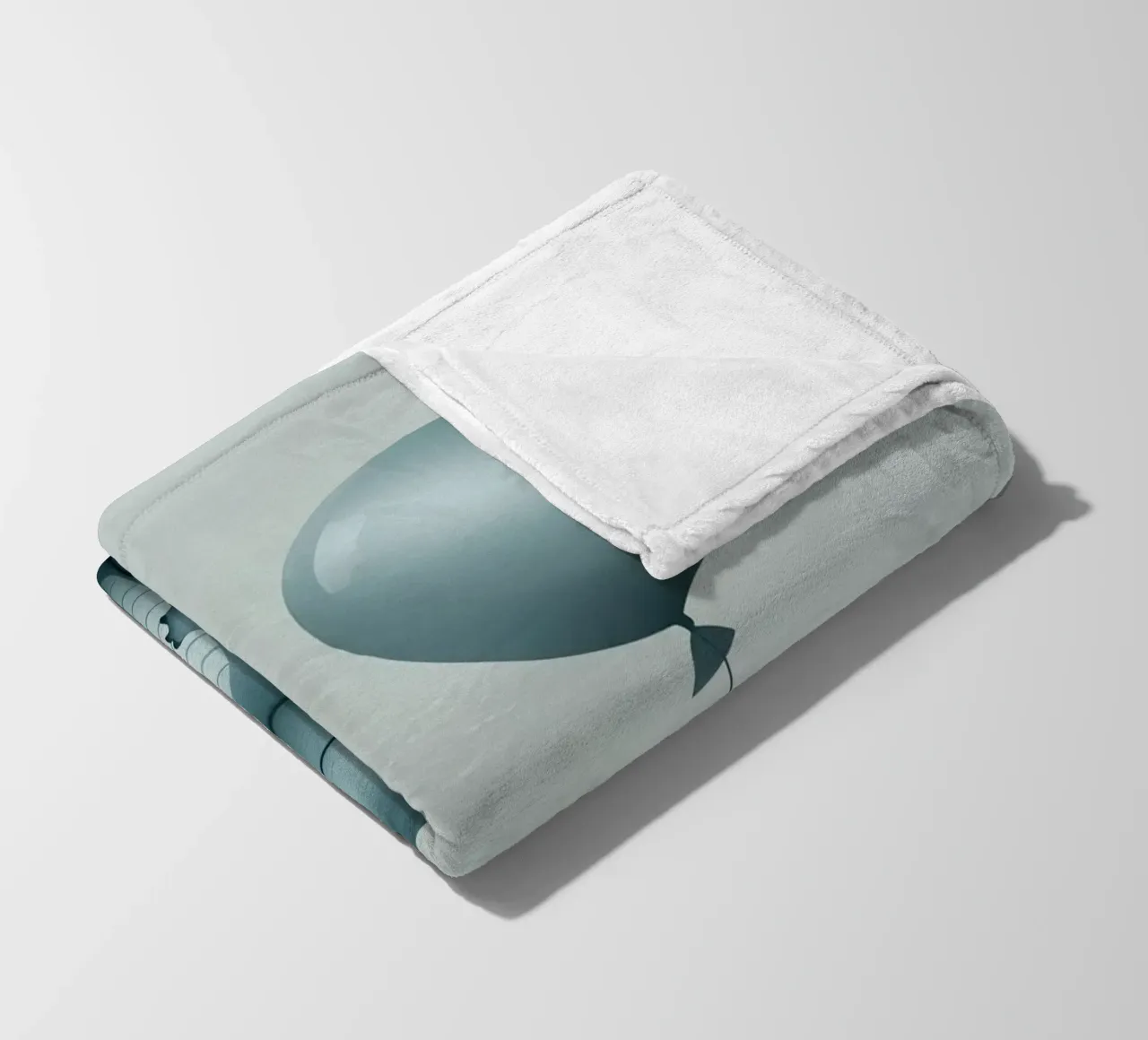 Dinosauro con in mano un palloncino coperta in pile da DesignDoodle