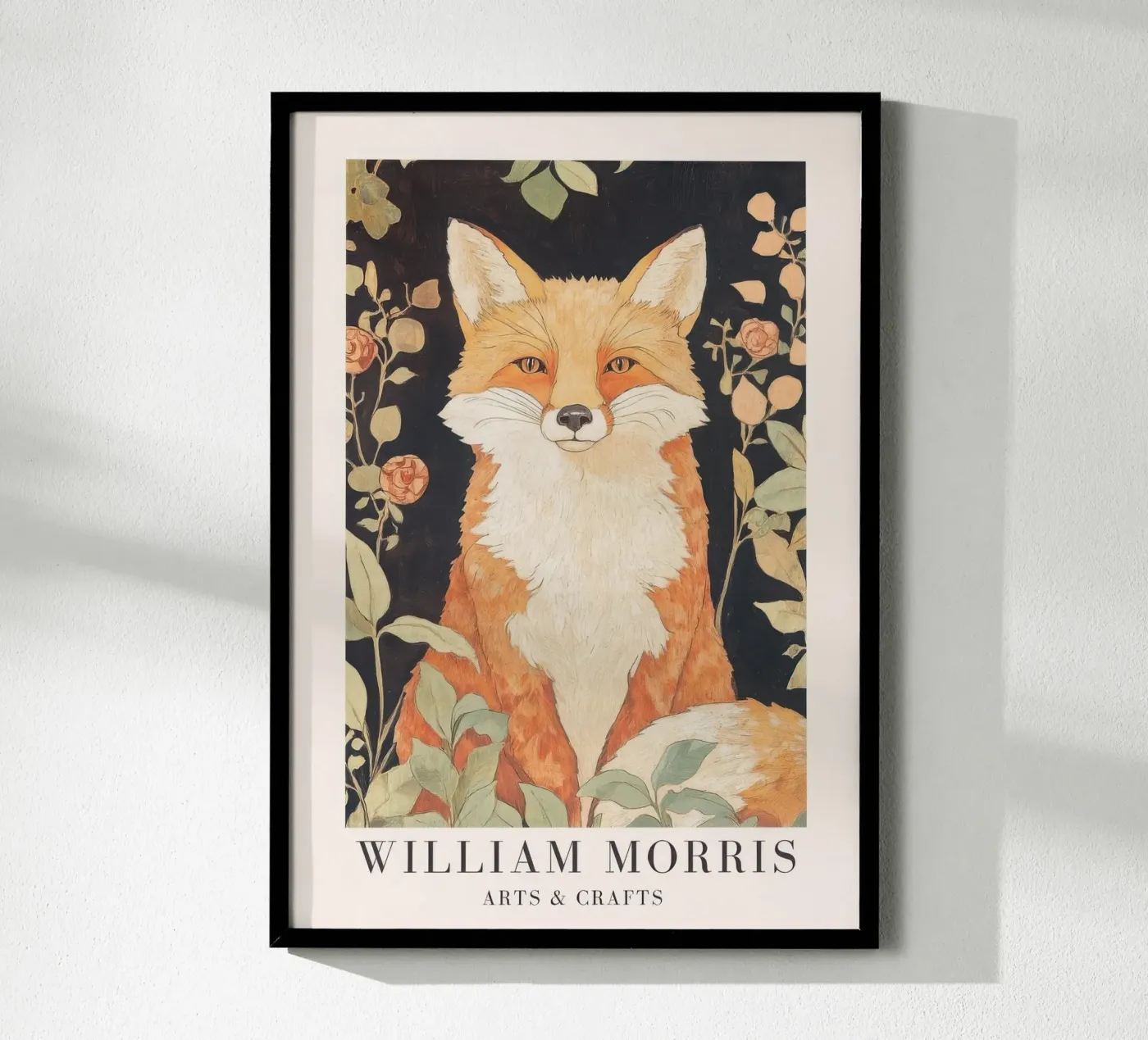 William Morris Fuchs poster da Botanical Art Studio