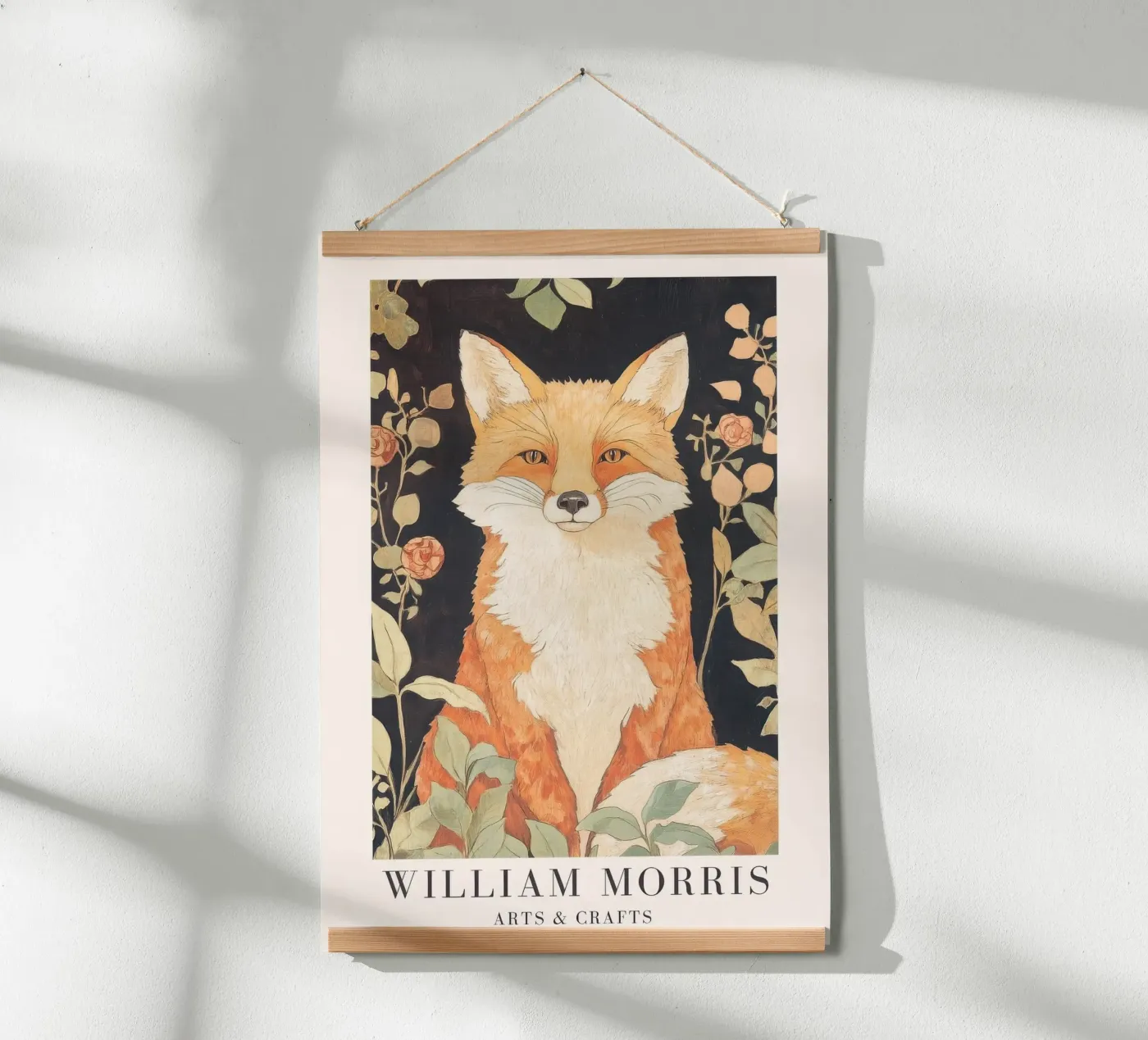 William Morris Fuchs poster da Botanical Art Studio