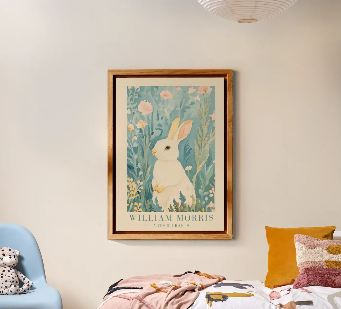 William Morris Hare pannello forex da Botanical Art Studio