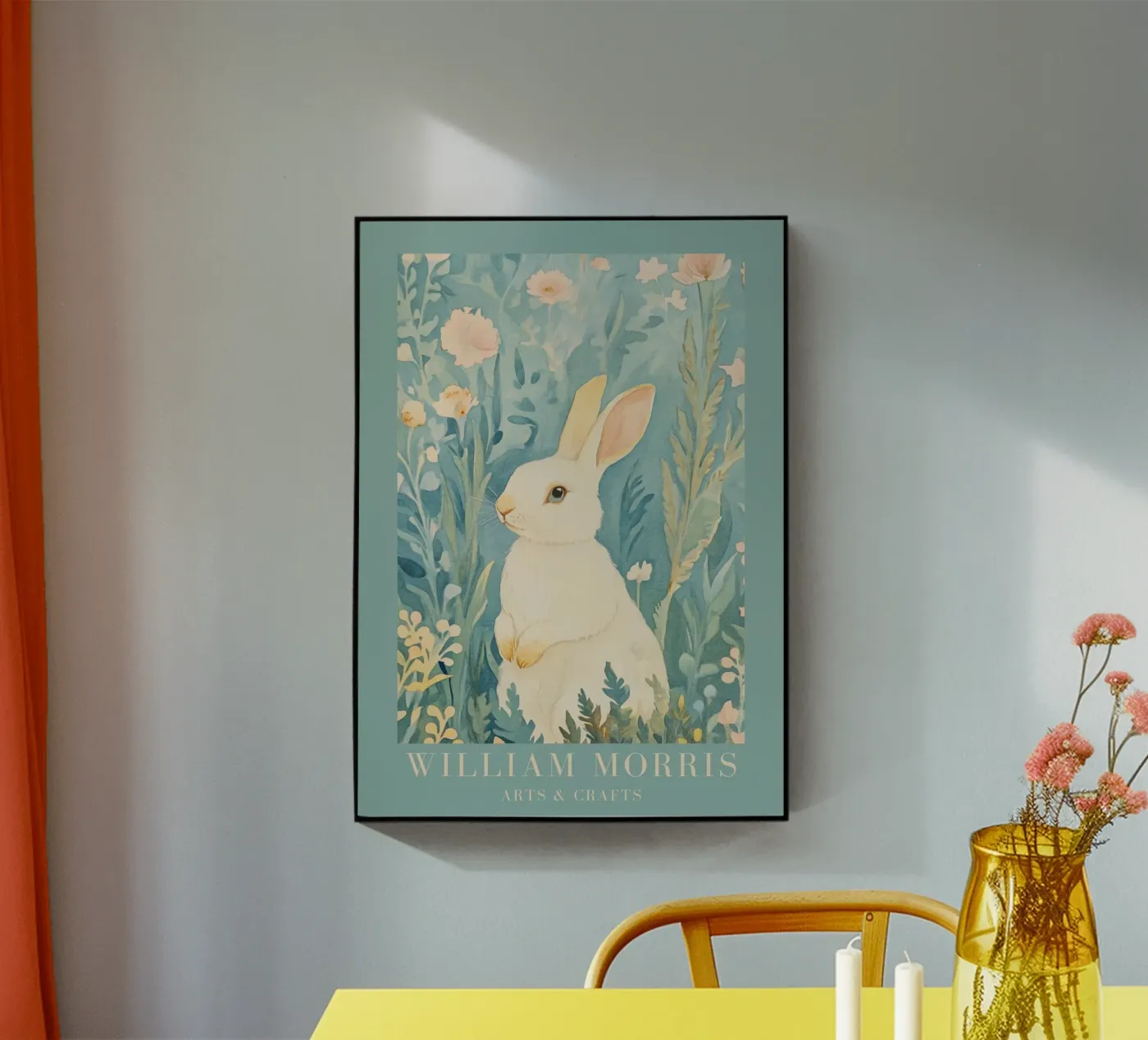 William Morris Hare Acryl-Glas von Botanical Art Studio