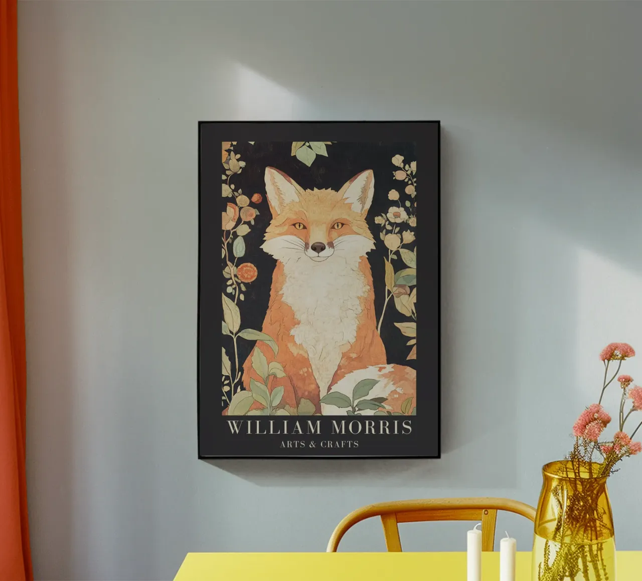 William Morris Fuchs plexiglass da Botanical Art Studio