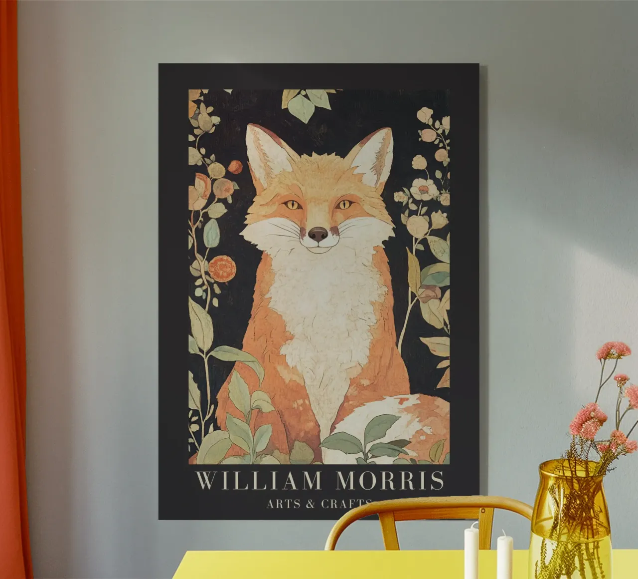 William Morris Fuchs plexiglass da Botanical Art Studio