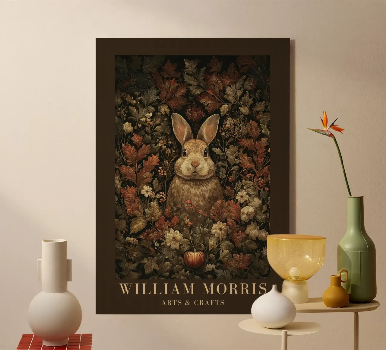 William Morris Hare plexiglass da Botanical Art Studio
