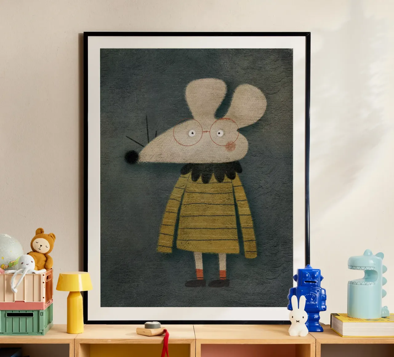 Nelli Suneli - Mouse intelligente poster da The Artcircle