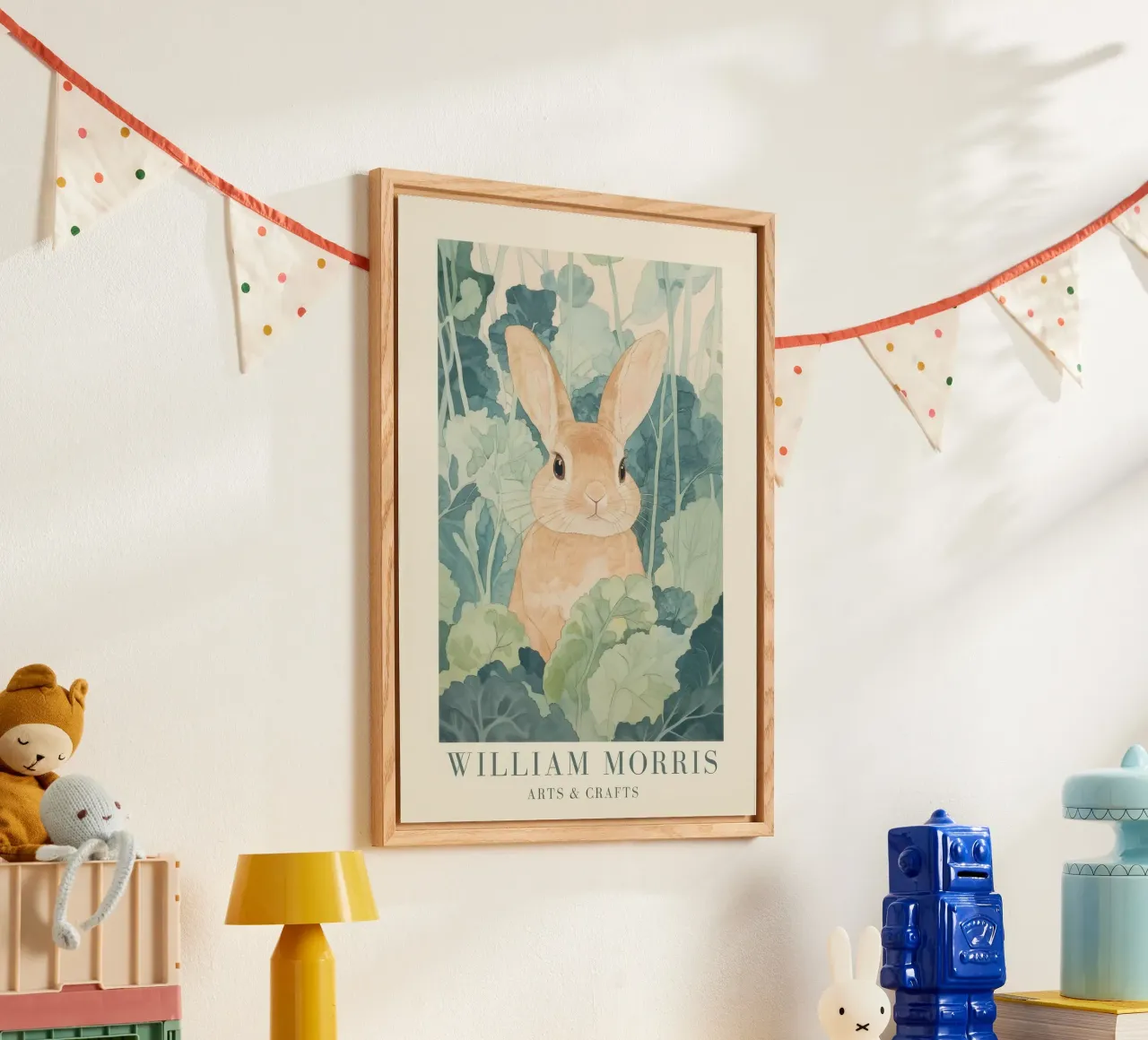 William Morris Hare plexiglass da Botanical Art Studio