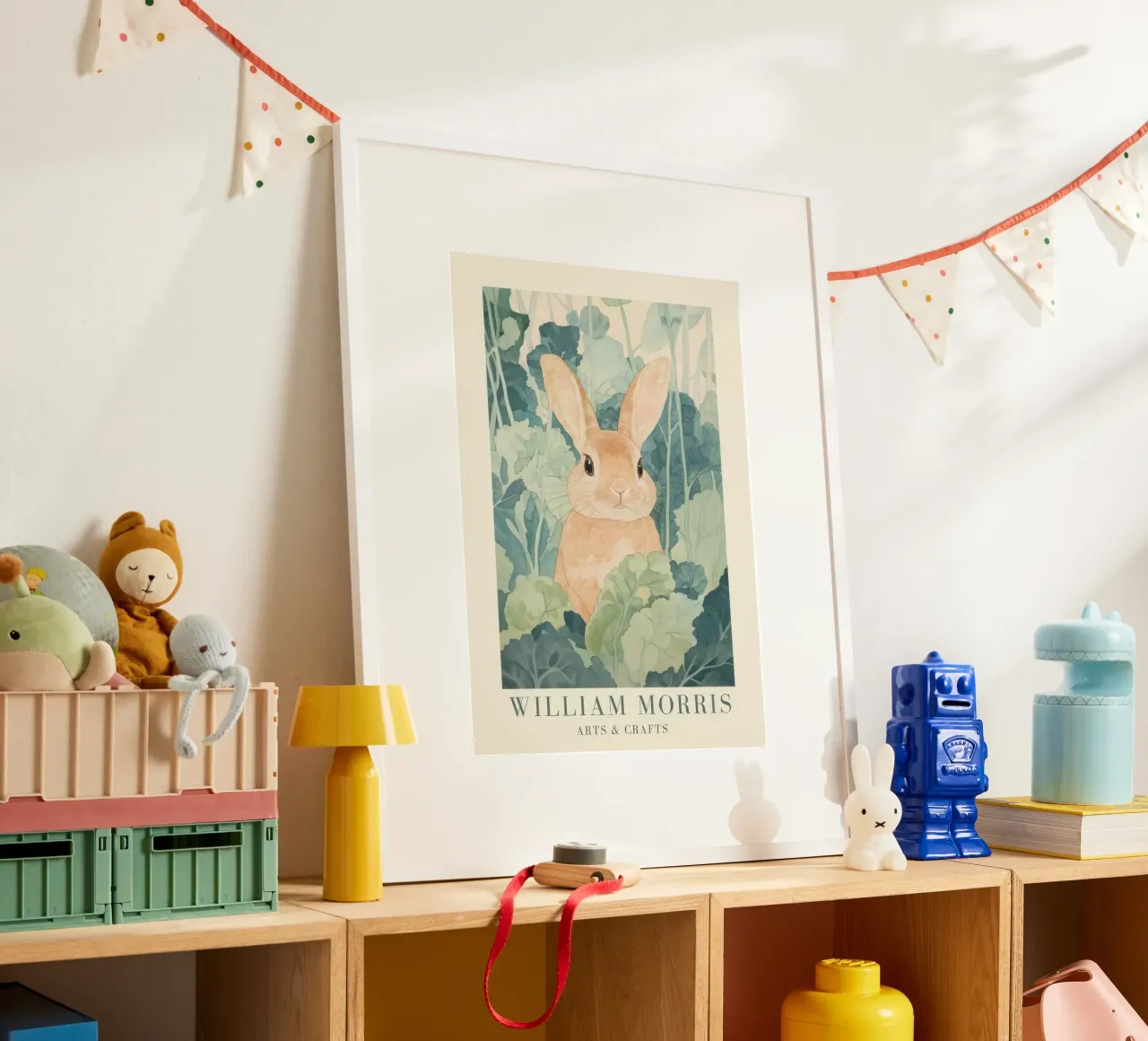 William Morris Hare poster da Botanical Art Studio