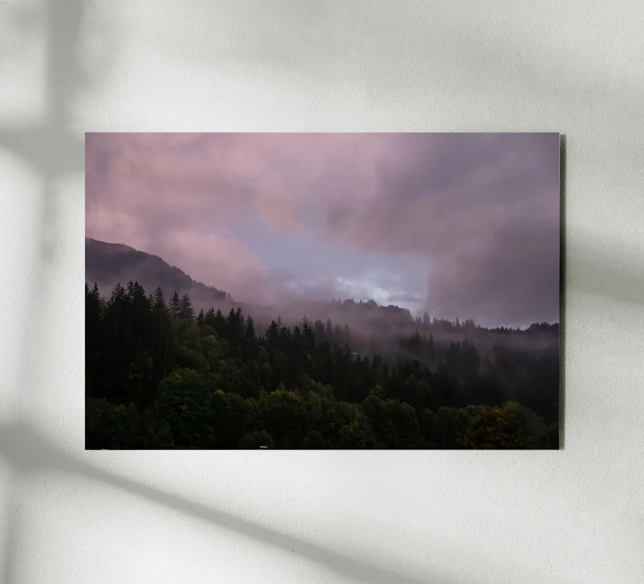 Misty Mountain Dawn alluminio dibond da Mareike Böhmer Photography 2