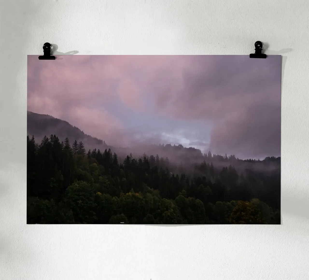 Misty Mountain Dawn carta hahnemühle da Mareike Böhmer Photography 2