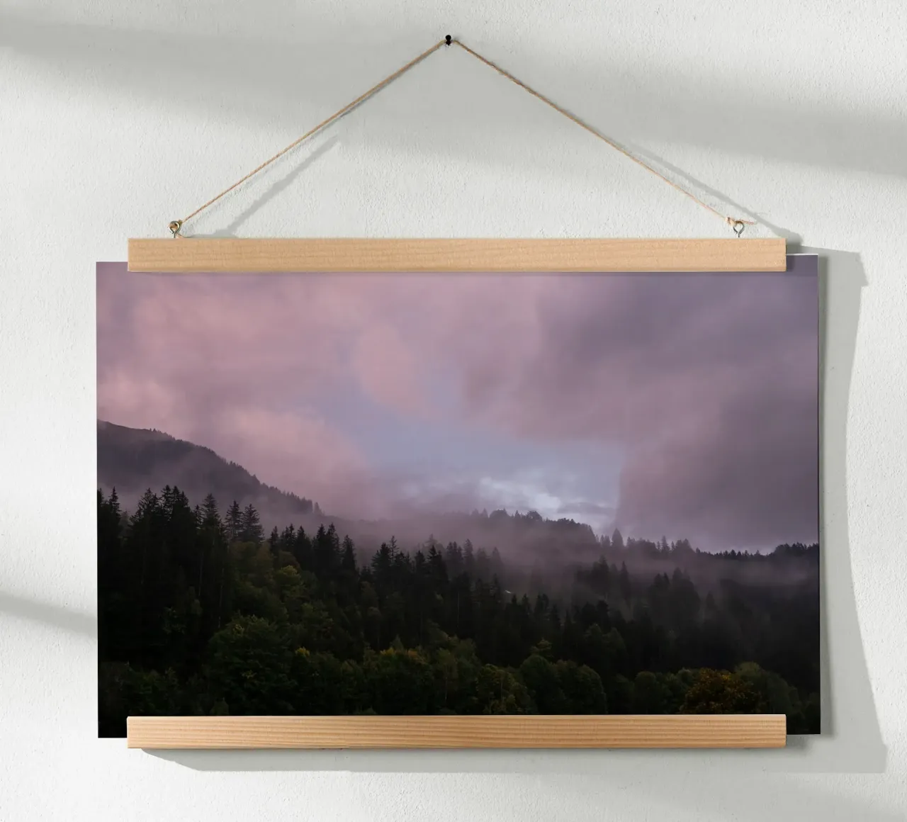 Misty Mountain Dawn carta hahnemühle da Mareike Böhmer Photography 2