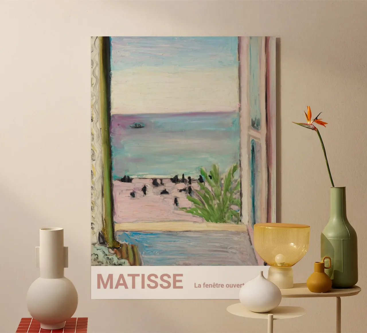 Poster Matisse plexiglass da the red studio