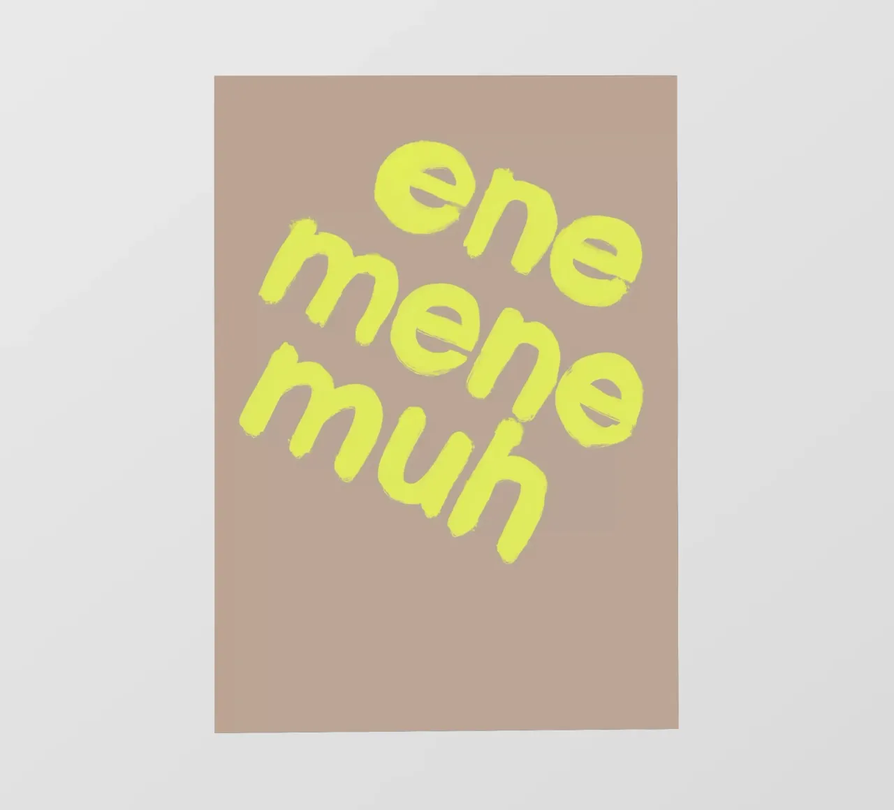Ene mene muh pvc cover by Hej Ibiza by Ute Arnold