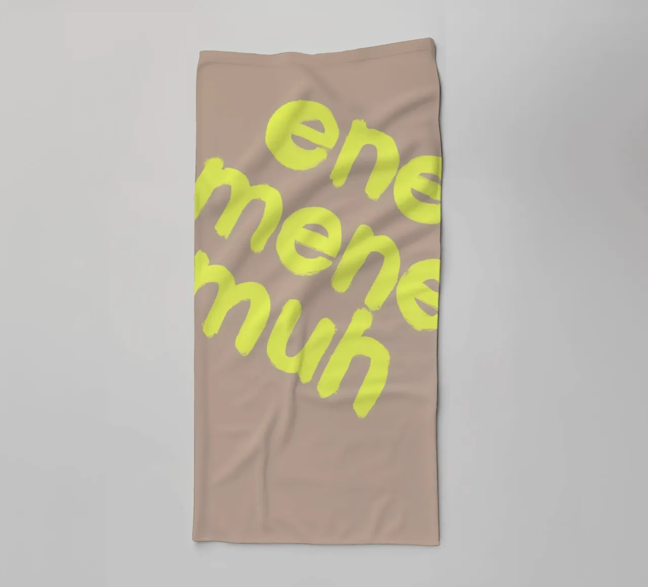 Ene mene muh serviette de bain de Hej Ibiza by Ute Arnold