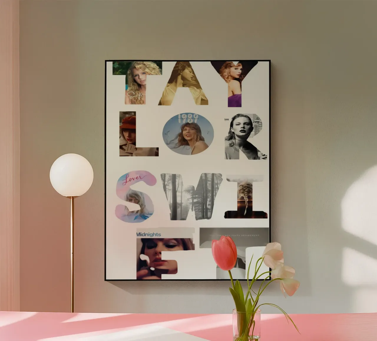 Taylor Swift 1989 metacrilato de posterindo