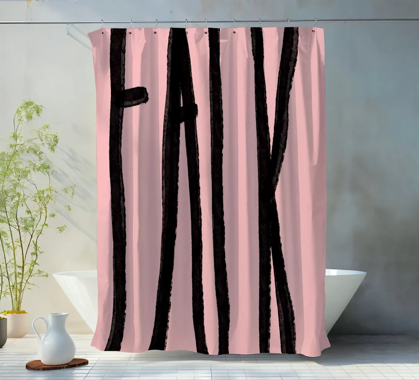 Fack douchegordijn van Hej Ibiza by Ute Arnold