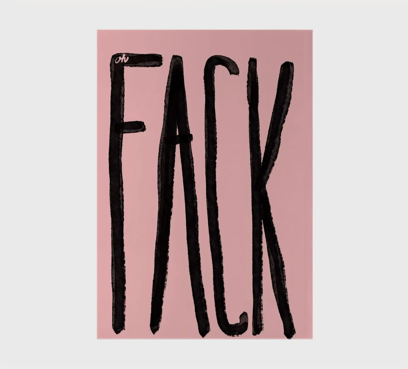 Fack notebook by Hej Ibiza by Ute Arnold