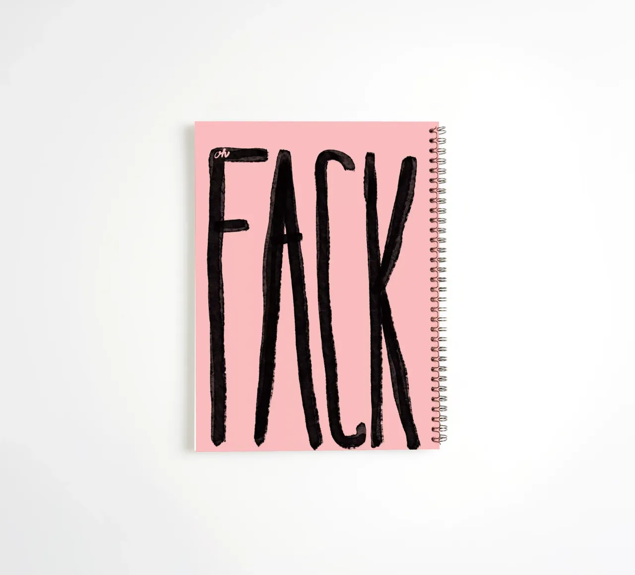 Fack spiral notebook by Hej Ibiza by Ute Arnold