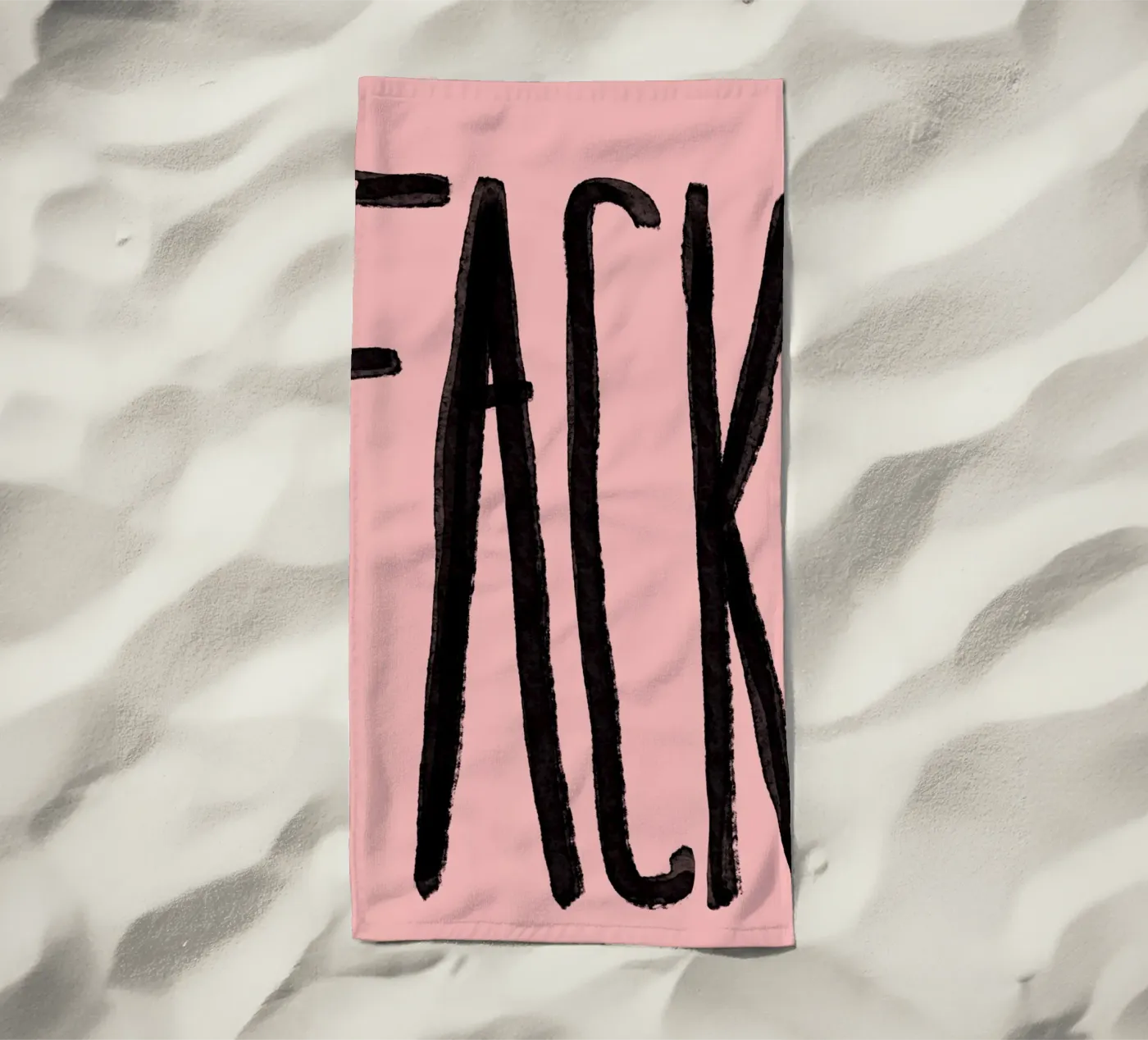 Fack strandhanddoek van Hej Ibiza by Ute Arnold