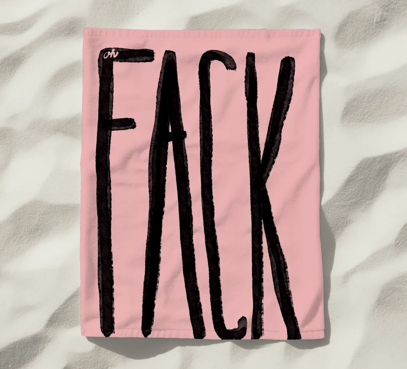 Fack serviette de plage de Hej Ibiza by Ute Arnold