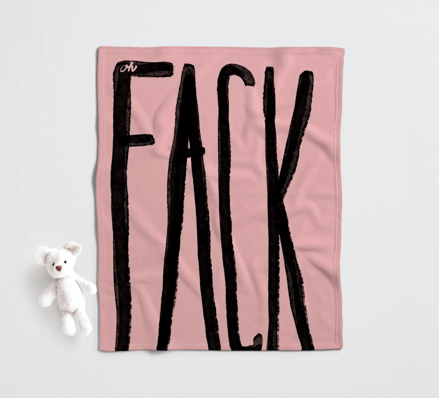 Fack Fleecedecke von Hej Ibiza by Ute Arnold