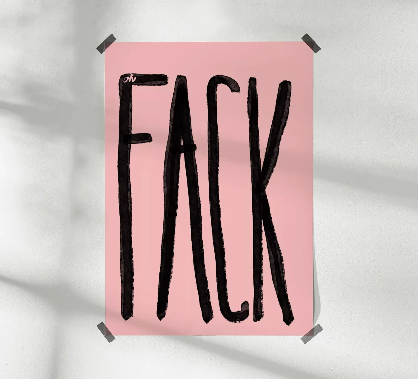 Fack Poster von Hej Ibiza by Ute Arnold