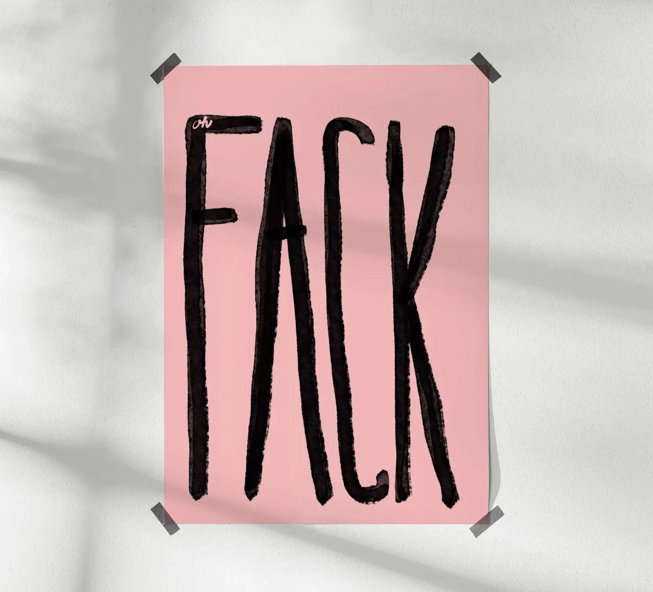 Fack poster da Hej Ibiza by Ute Arnold