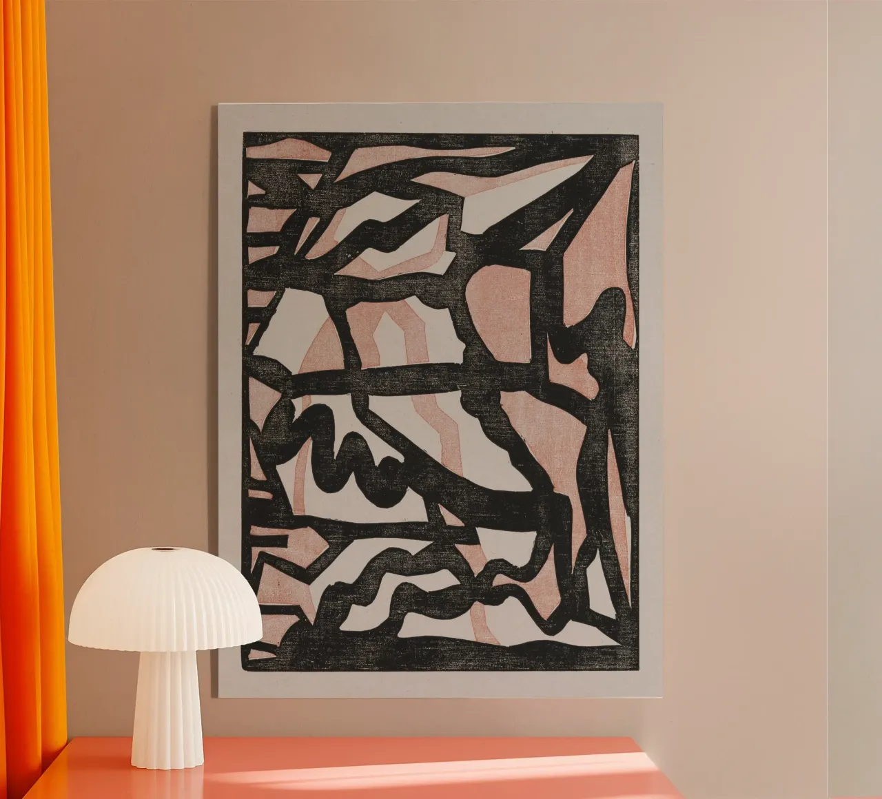 abstract lines plexiglass da artshop