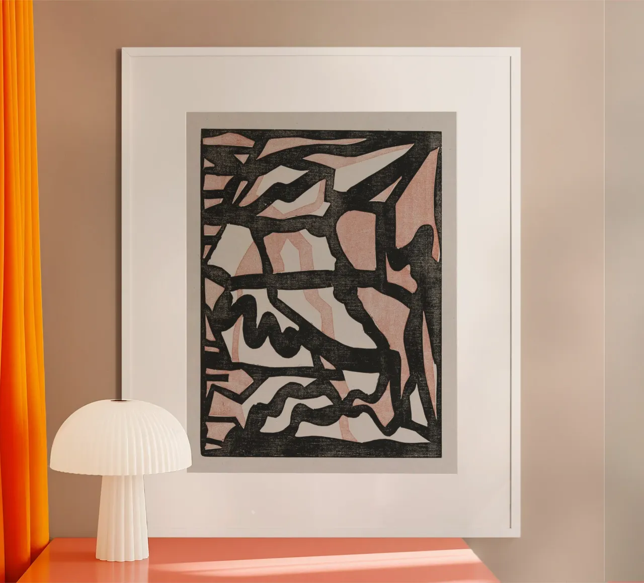 abstract lines poster da artshop