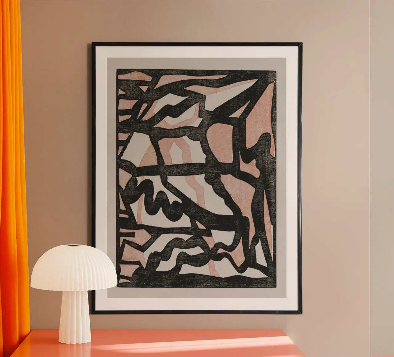 abstract lines poster da artshop