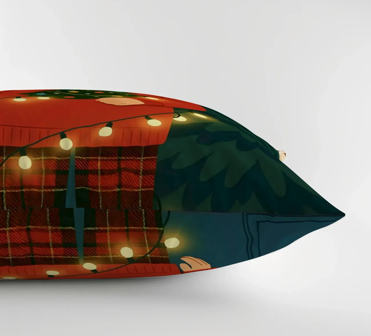LUCI DI NATALE AGGROVIGLIATE cuscino da CHRISTMAS ART