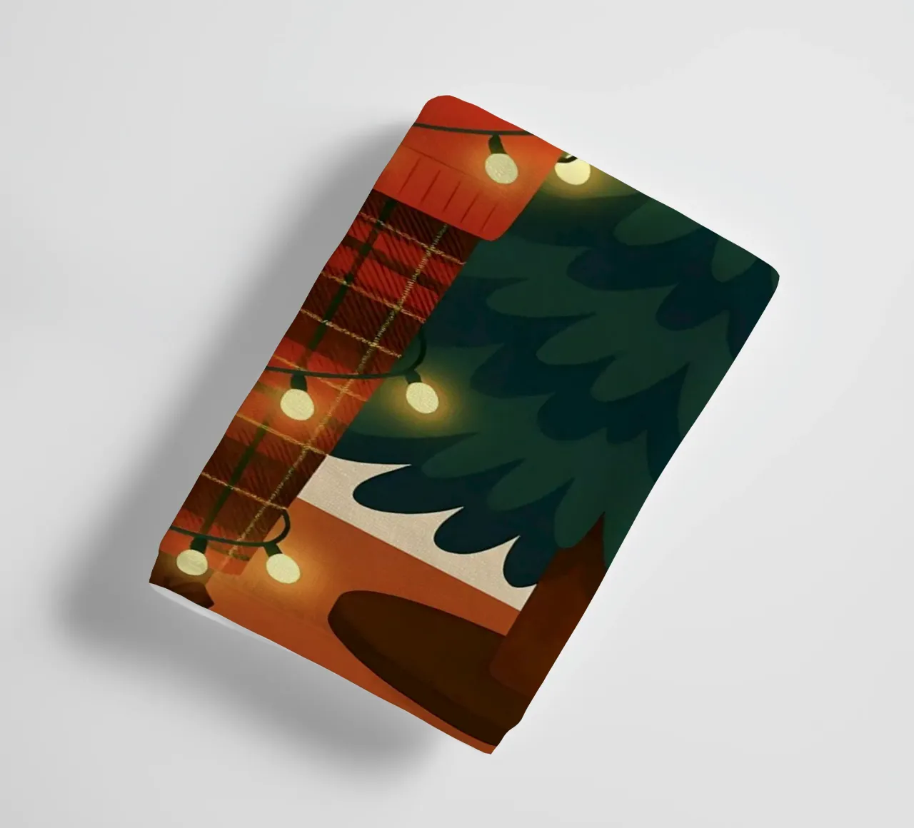 LUCI DI NATALE AGGROVIGLIATE asciugamano da bagno da CHRISTMAS ART