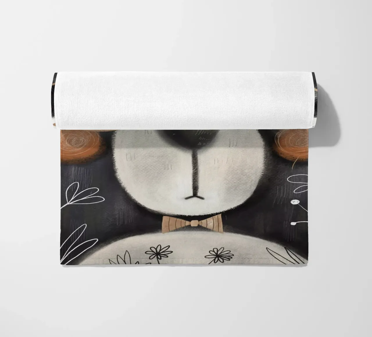Nelli Suneli - L'ape e l'orso impertinente telo mare da The Artcircle