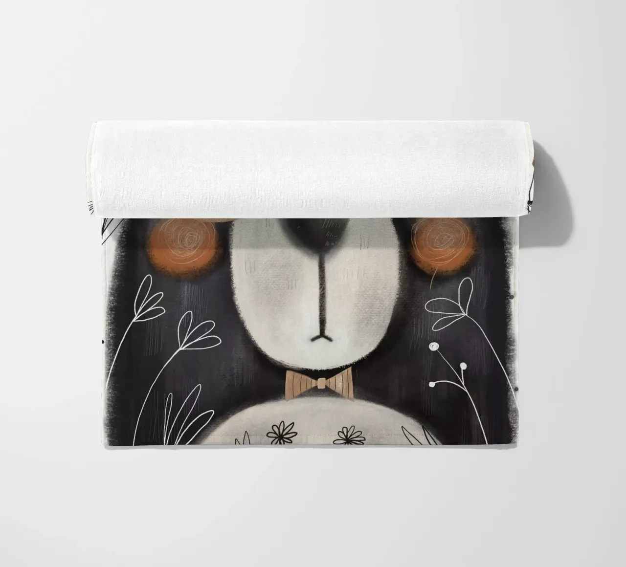 Nelli Suneli - L'ape e l'orso impertinente telo mare da The Artcircle