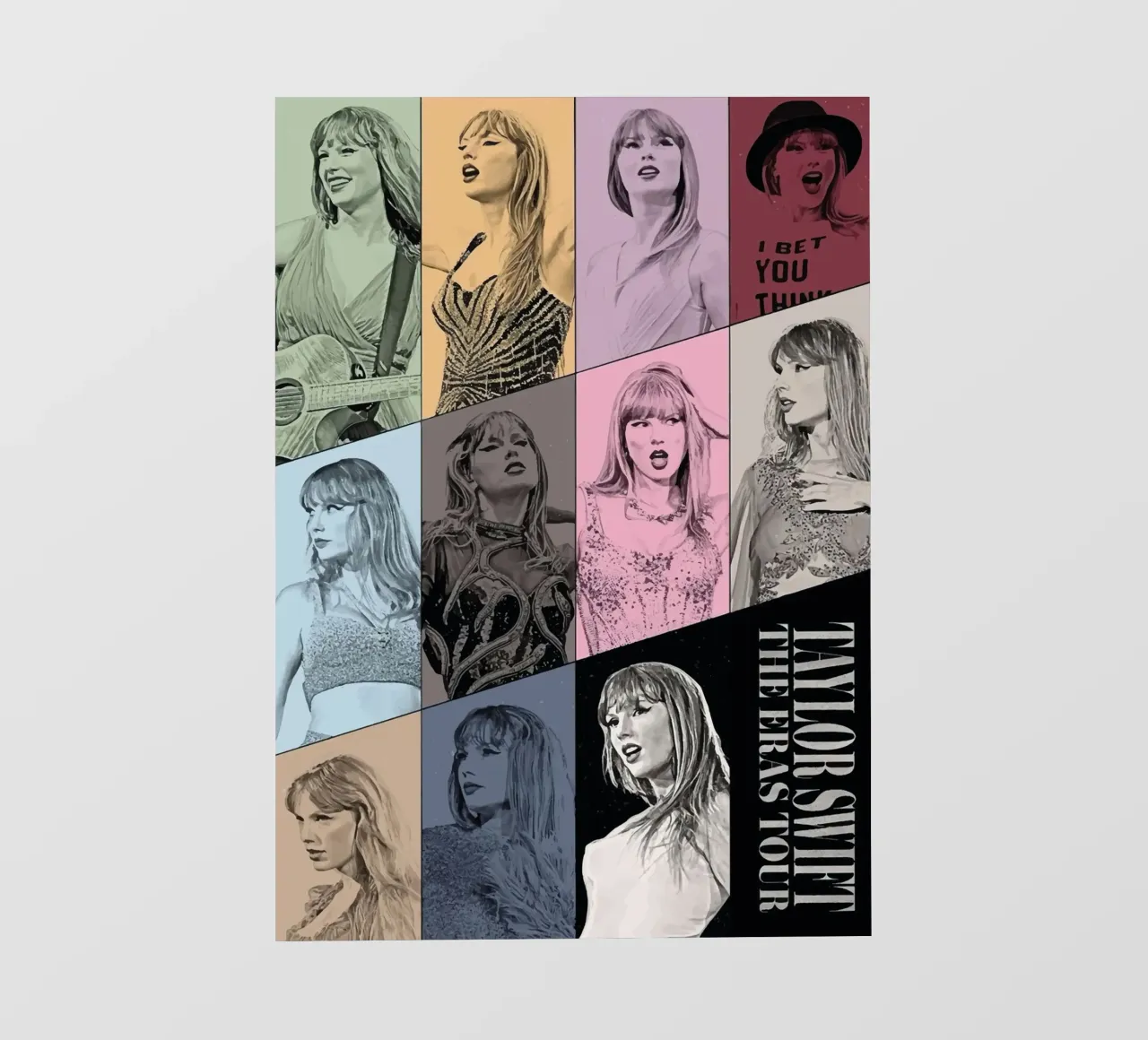 Taylor Swift Il tour delle epoche pellicola backlit da posterindo