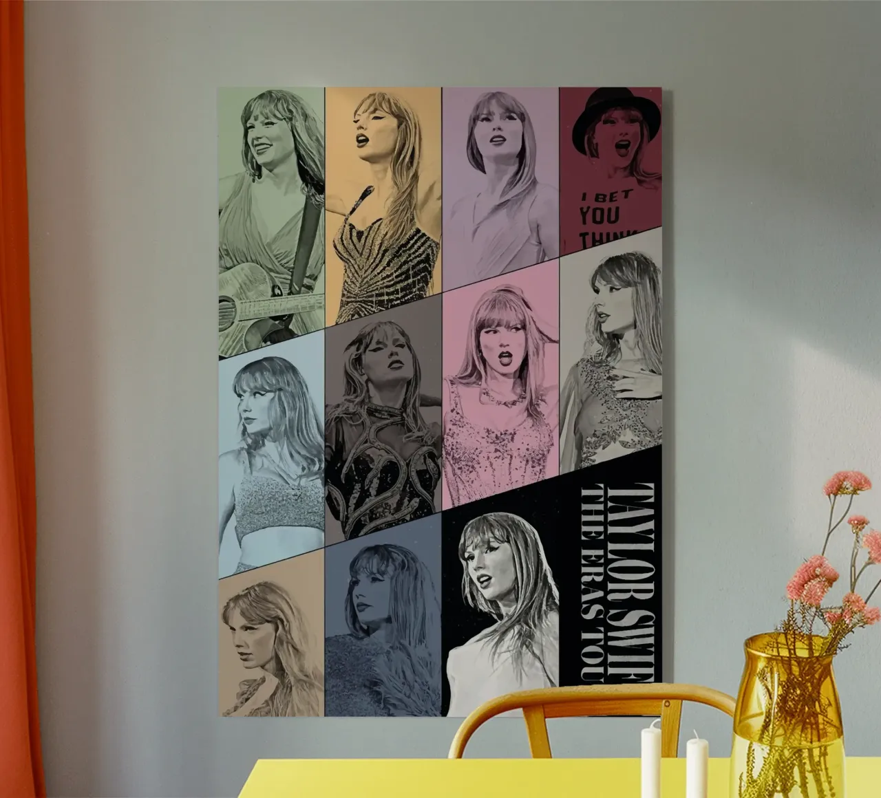 Taylor Swift Il tour delle epoche plexiglass da posterindo