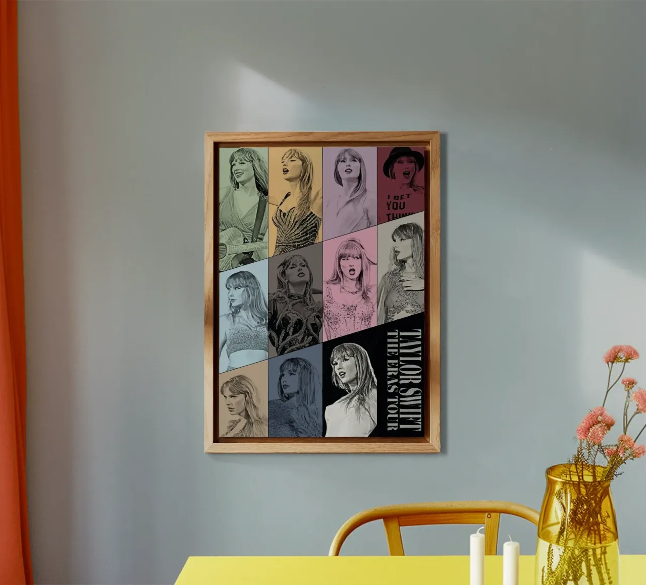 Taylor Swift Il tour delle epoche alluminio dibond da posterindo
