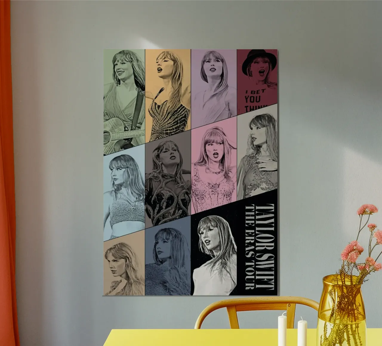 Taylor Swift Il tour delle epoche alluminio dibond da posterindo