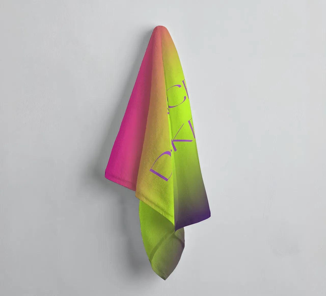 Dansaap badhanddoek van BenCoStyle