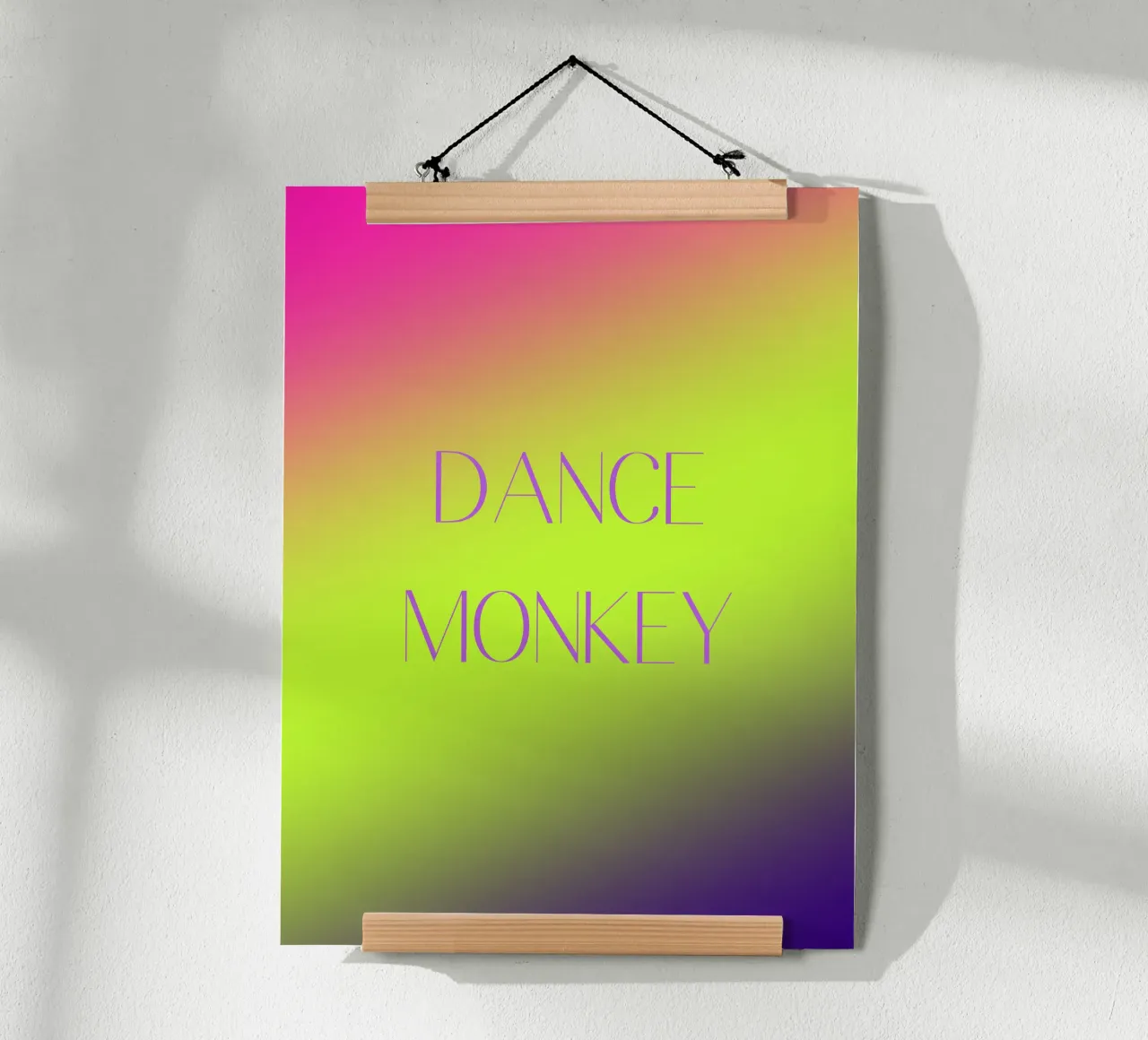 Scimmia della danza carta hahnemühle da BenCoStyle