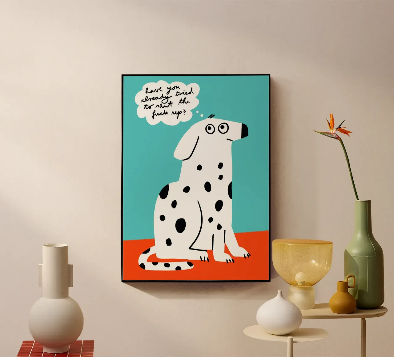 Have you already tried to shut the fck up? plexiglass da aucontraire