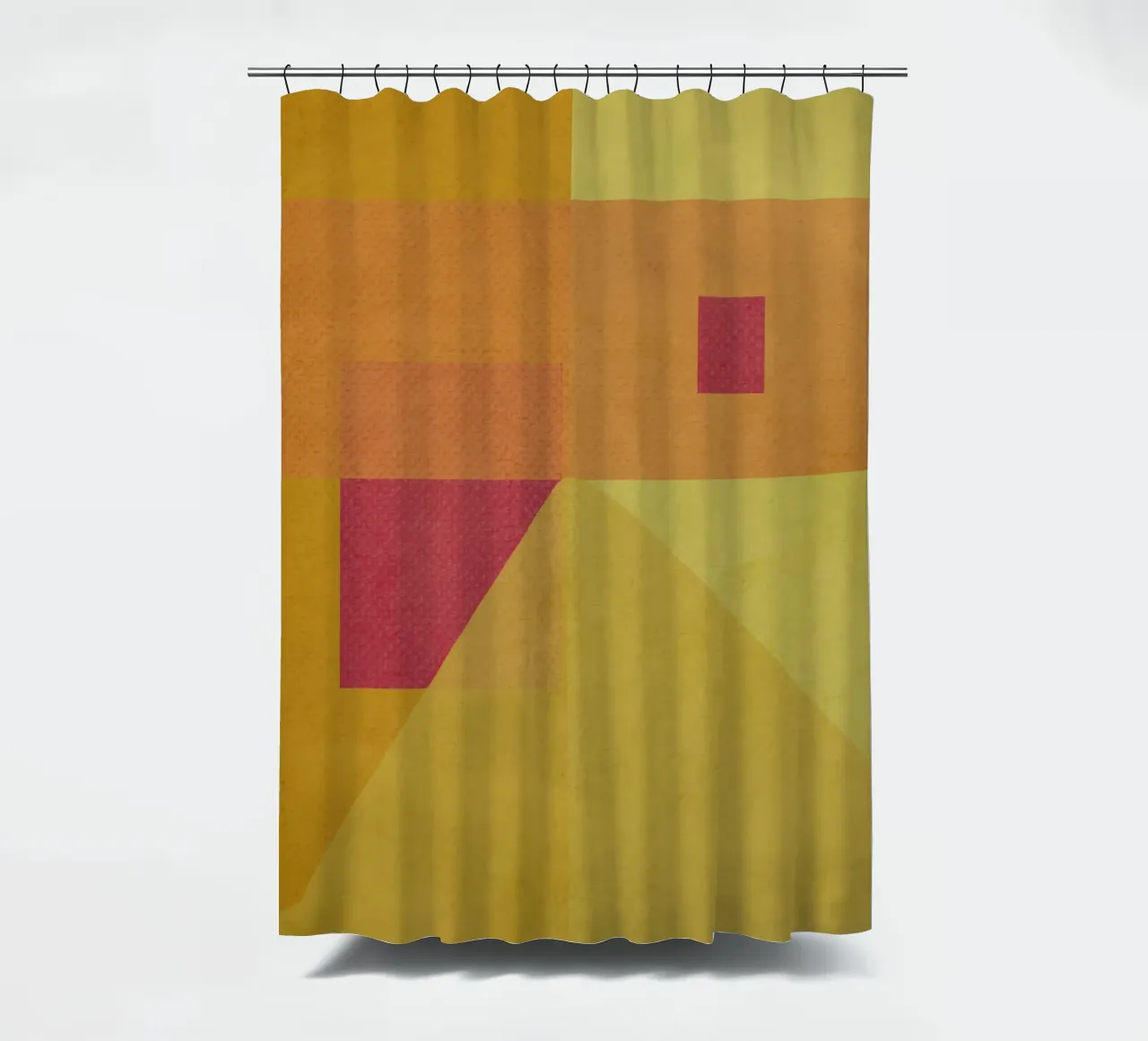 Yellow abstract tenda da doccia da MirimoART