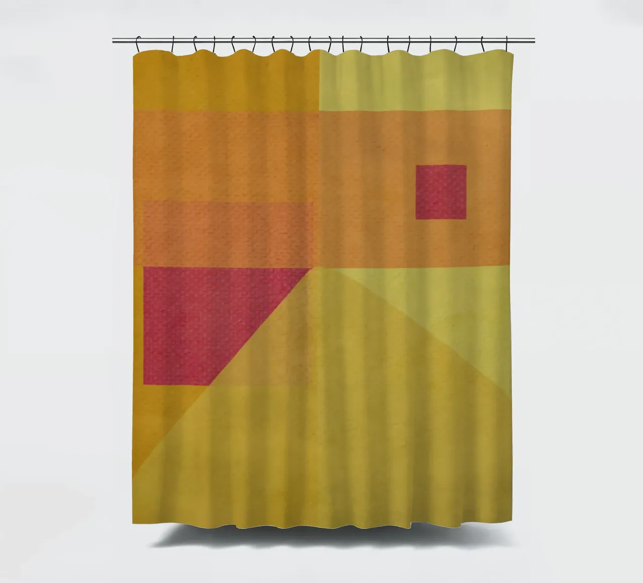 Yellow abstract tenda da doccia da MirimoART