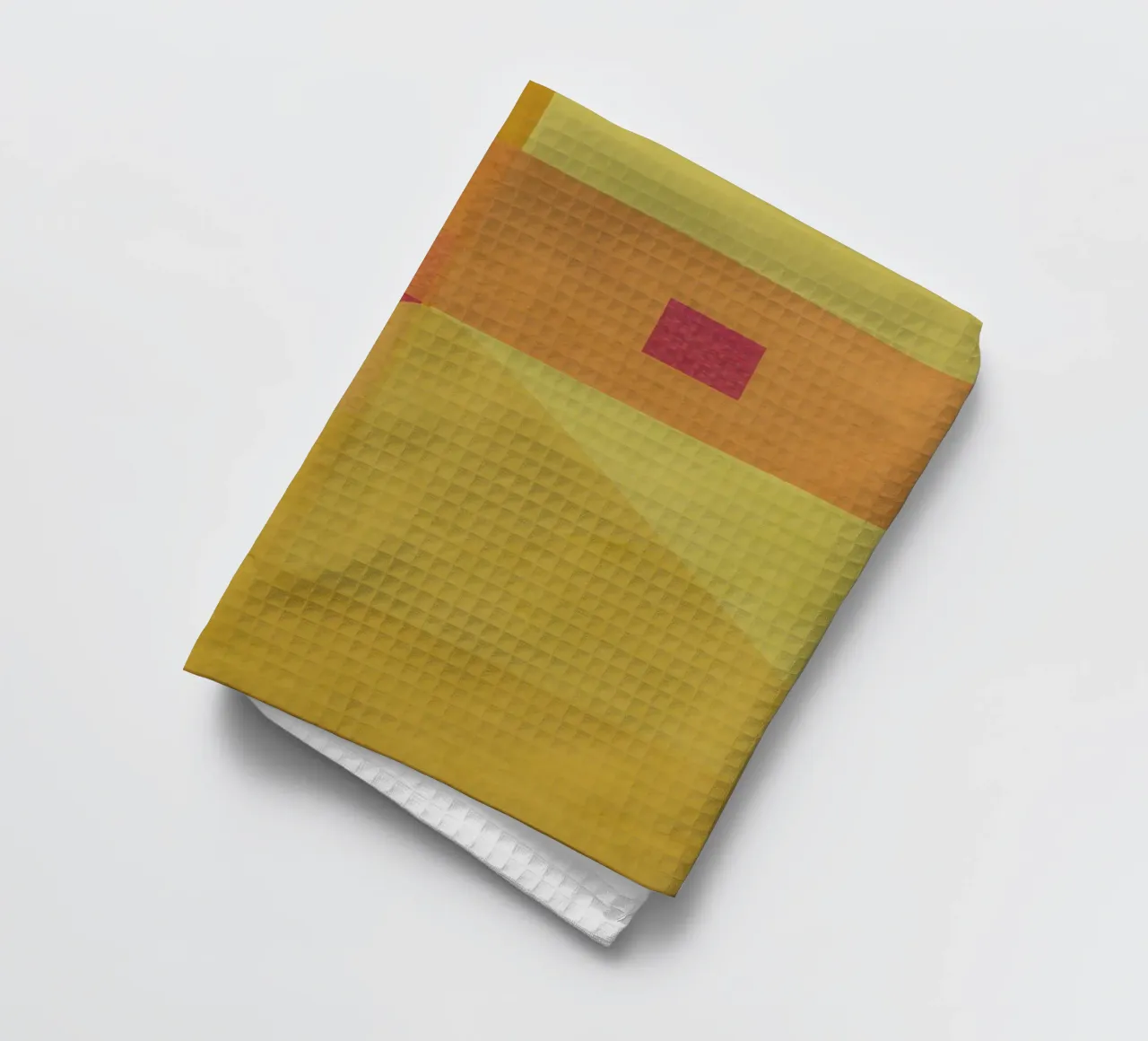 Yellow abstract Geschirrtuch von MirimoART