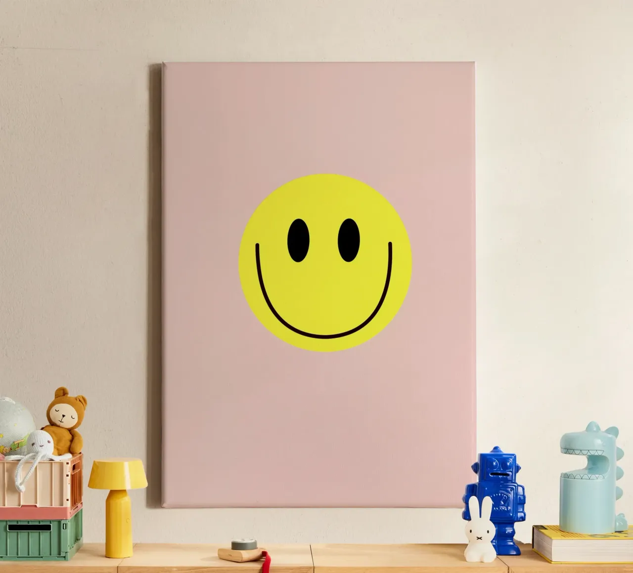 Smiley nude toile de Hej Ibiza by Ute Arnold