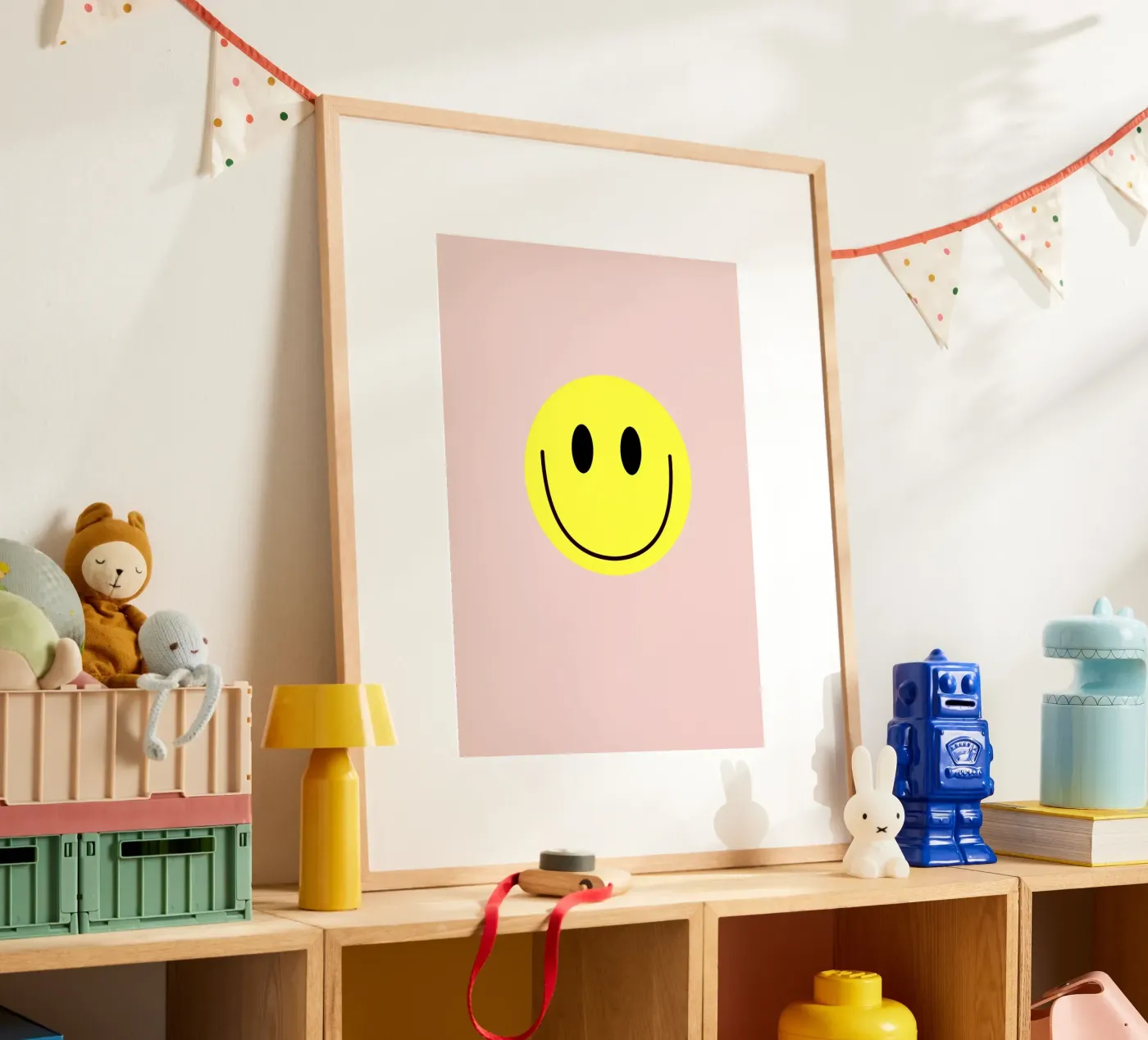 Smiley nude poster da Hej Ibiza by Ute Arnold