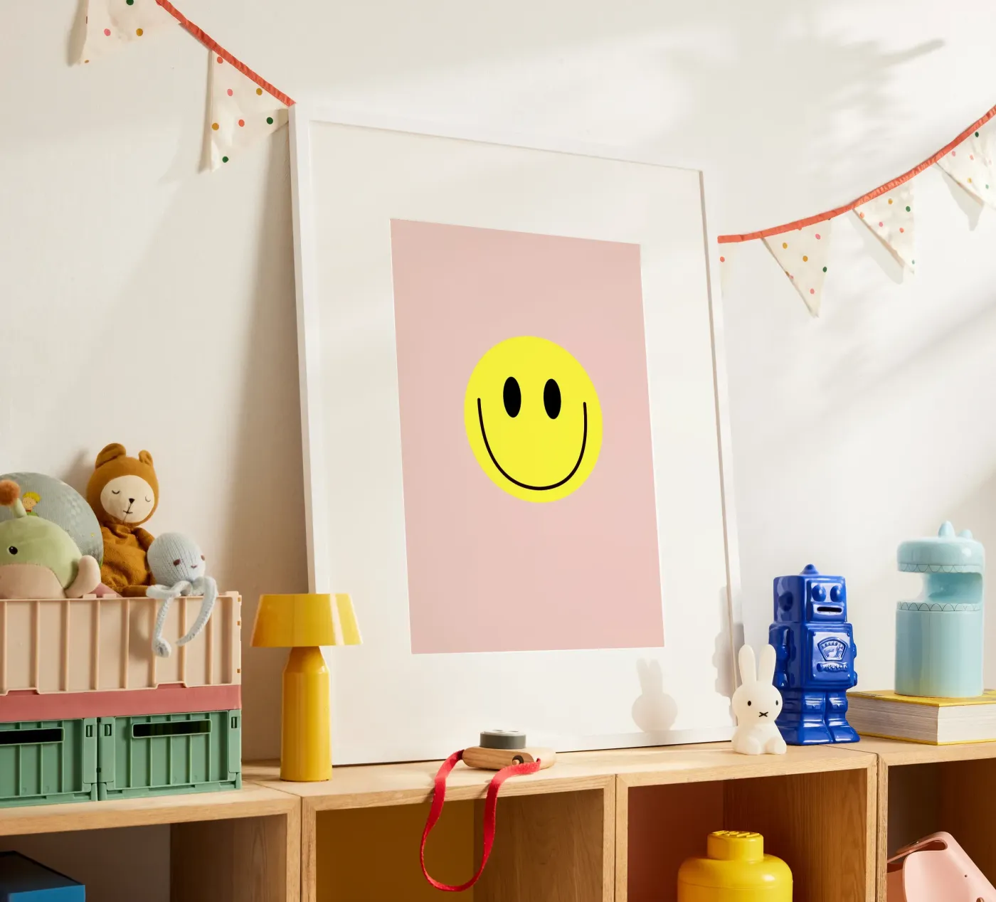 Smiley nude poster da Hej Ibiza by Ute Arnold