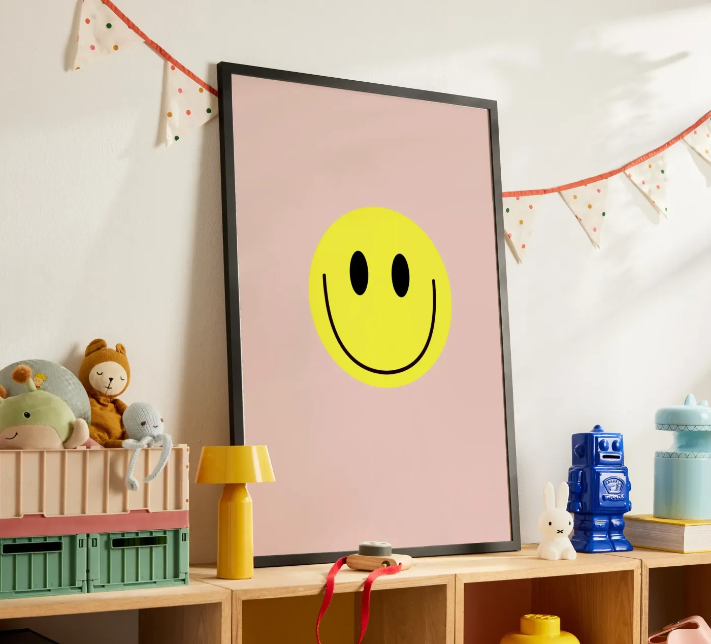 Smiley nude poster da Hej Ibiza by Ute Arnold
